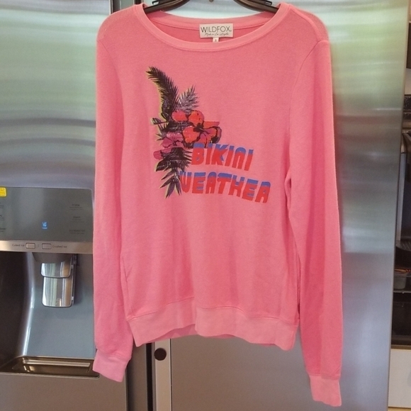 💕WILDFOX💕 Bikini Weather Beach Jumper Sweater - Picture 1 of 8